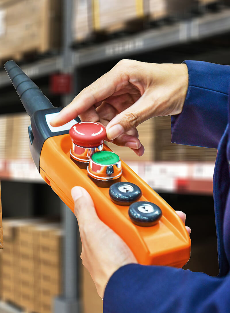 Calibración de estanterías industriales